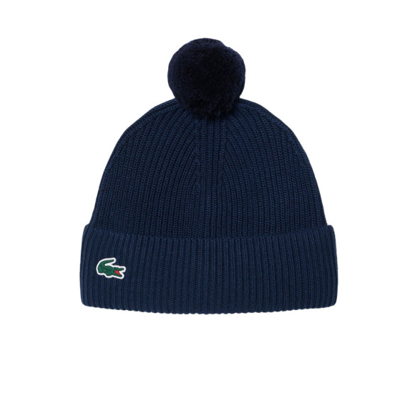 Bonnet Golf stretch laine mélangée Bleu Nuit