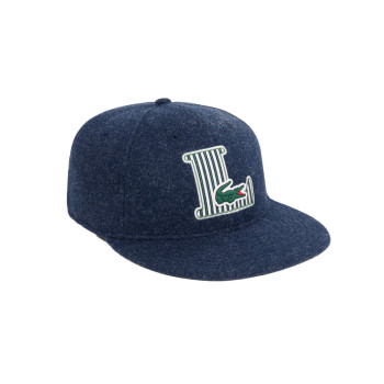 Casquette Lacoste x New Era Retro Crown Bleu nuit Homme