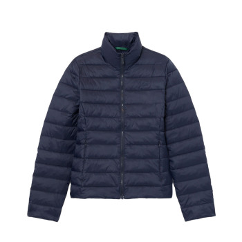 Doudoune matelassée déperlante Navy Femme