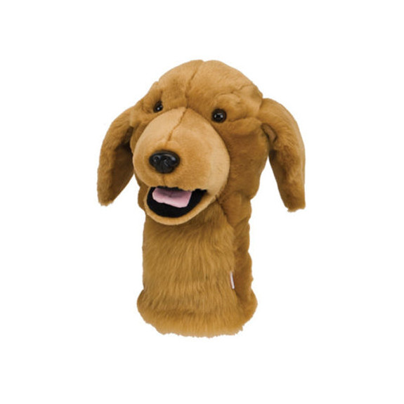 Couvre Clubs Driver Golden Retriver Peluche