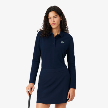 Polo Golf thermorégulateur protection UV Bleu Nuit Femme