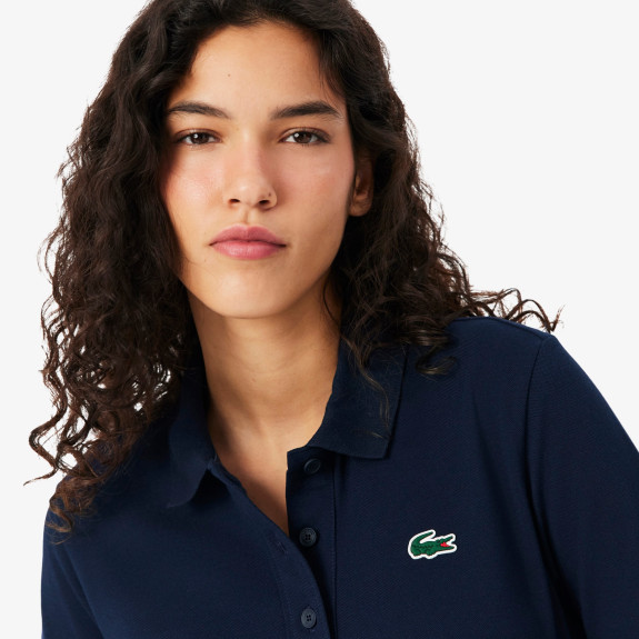 Polo Golf thermorégulateur protection UV Bleu...