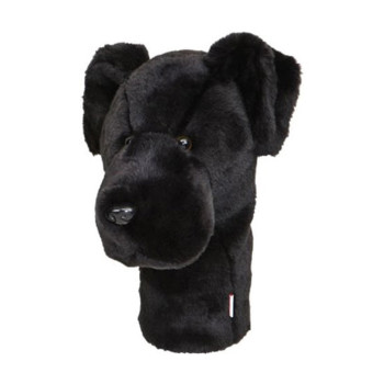 Couvre Clubs Driver Labrador Noir Peluche Couvre Clubs Driver Labrador Noir Peluche