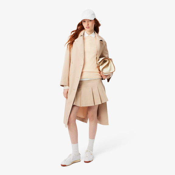 Pull maille 3D laine Blanc Ecru Femme