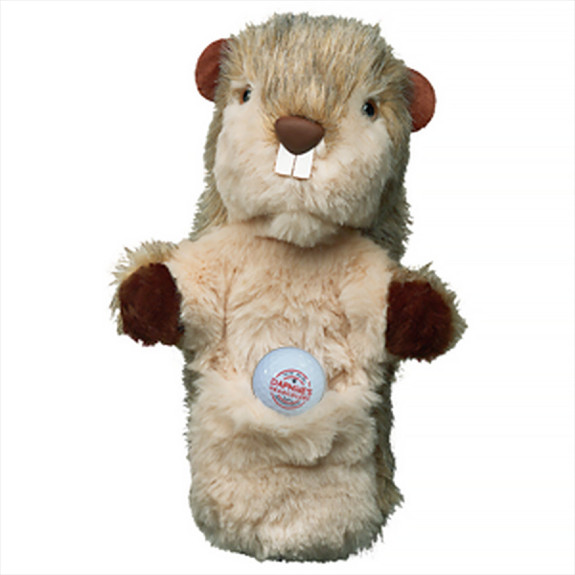 Couvre Clubs Driver Marmotte (Gopher) Peluche