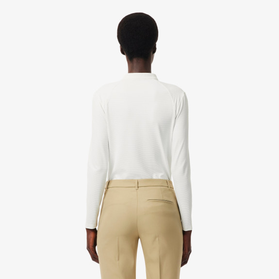 Baselayer 1/4 Zip protection UV Blanc Femme