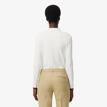 Baselayer 1/4 Zip protection UV Blanc Femme