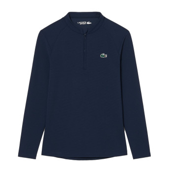 Baselayer 1/4 Zip protection UV Bleu Nuit Femme