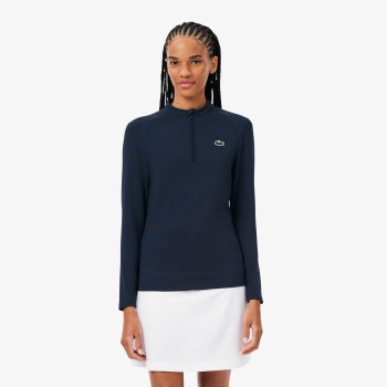 Baselayer 1/4 Zip protection UV Bleu Nuit Femme 2