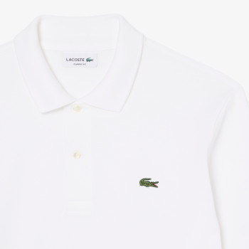Polo manches longues L.12.12 classic fit Blanc Homme