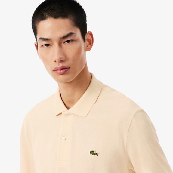 Polo manches longues L.12.12 classic fit Beige...