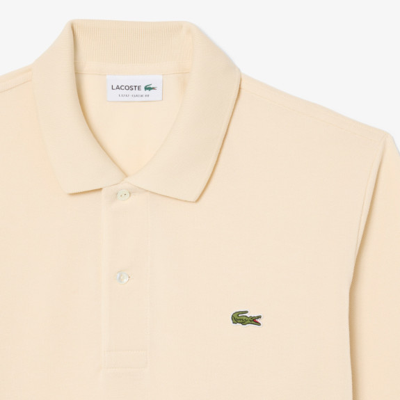 Polo manches longues L.12.12 classic fit Beige...
