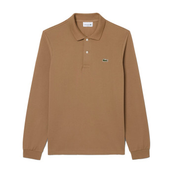 Polo manches longues L.12.12 classic fit Marron Homme
