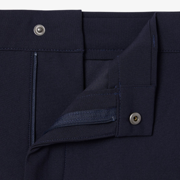 Pantalon Commuter slim fit stretch Navy Homme