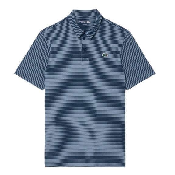 Polo Golf Ultra Dry rayé Bleu Homme