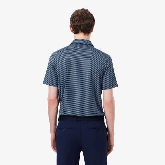 Polo Golf Ultra Dry rayé Bleu Homme