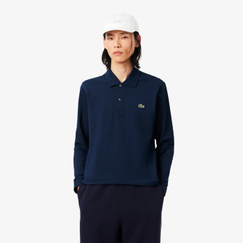 Polo manches longues L.12.12 LIGHT classic fit Bleu Nuit Homme