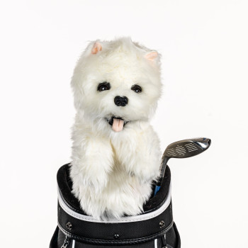 Couvre Clubs Driver Westie Peluche Couvre Clubs Driver Westie Peluche