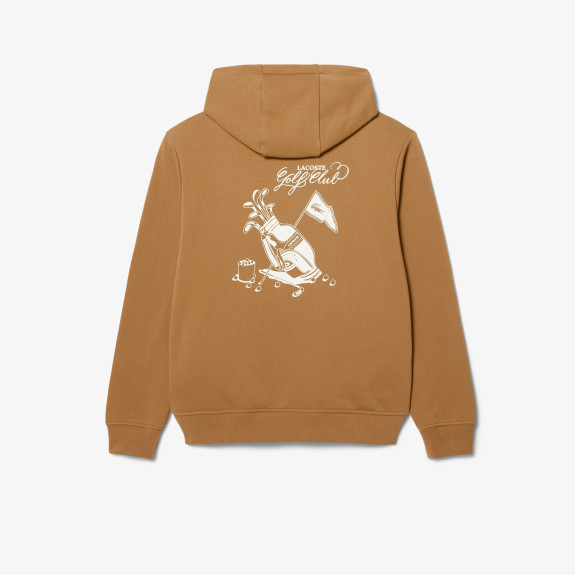 Sweat à capuche Golf imprimés graphiques Marron...