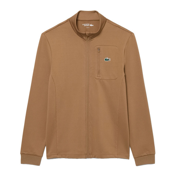 Midlayer zippé Golf Ultra Dry stretch Marron Homme