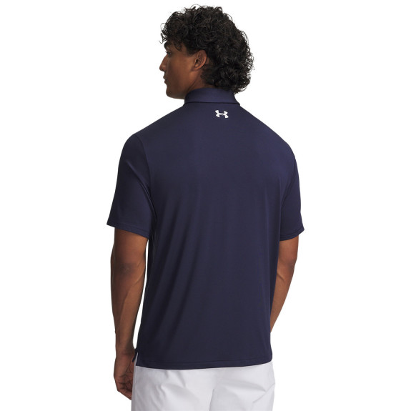 Polo UA Playoff 3.0 Stripe Midnight Navy Homme