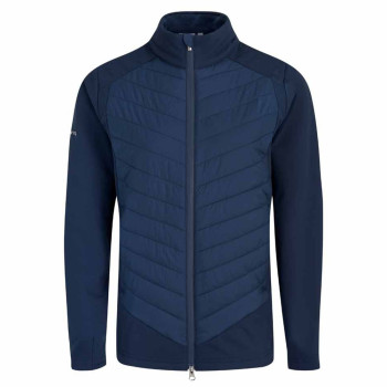 Veste Ines Insulated Hybrid Oxford Blue Femme