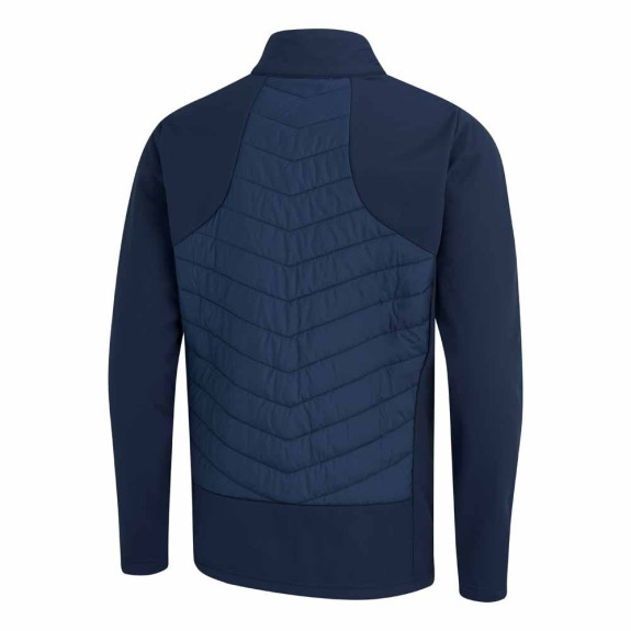 Veste Ines Insulated Hybrid Oxford Blue Femme