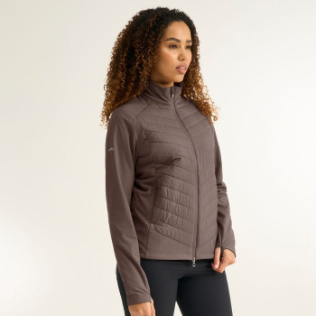 Veste Ines Insulated Hybrid Coffee Femme