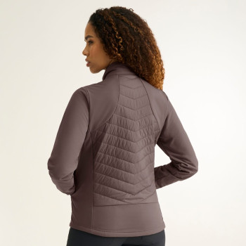 Veste Ines Insulated Hybrid Coffee Femme
