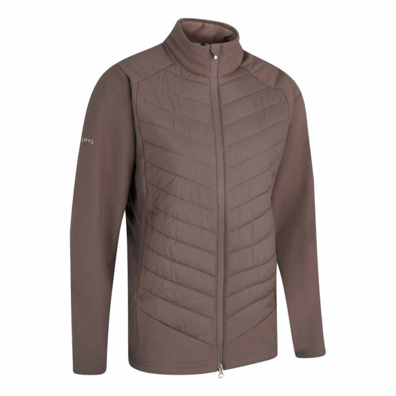 Veste Ines Insulated Hybrid Coffee Femme