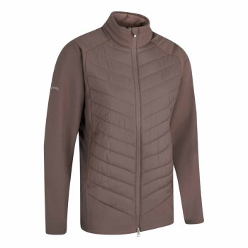Veste Ines Insulated Hybrid Coffee Femme