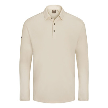 Polo manches longues Demitri Egret Homme