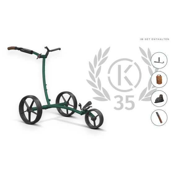 Kiffe K5 Heritage poignée sport cuir + accessoires