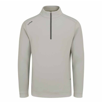 Pull 1/4 Zip Ansel Silver Homme