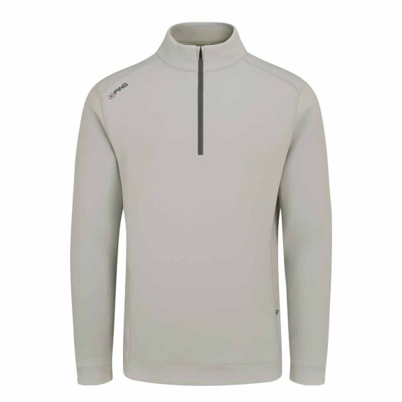 Pull 1/4 Zip Ansel Silver Homme