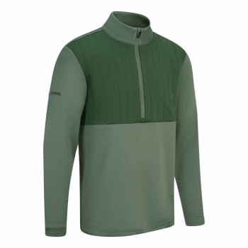Pull 1/4 Zip Erza Gorse Green Homme