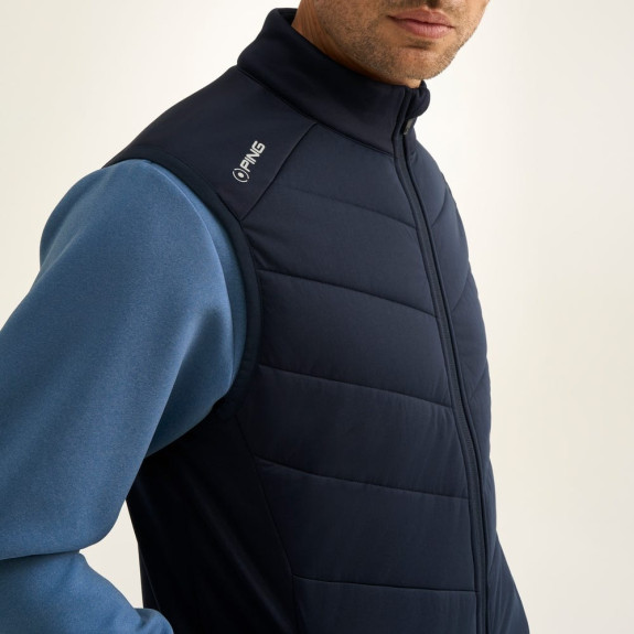 Veste sans manches Ivan Navy Homme