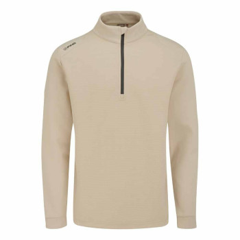 Pull 1/4 Zip Fleece Chalk Homme