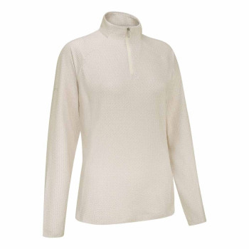Polo manches longues Jasmine Egret Femme