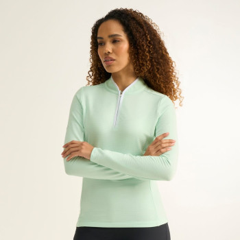 Polo manches longues Abigale Jade Femme