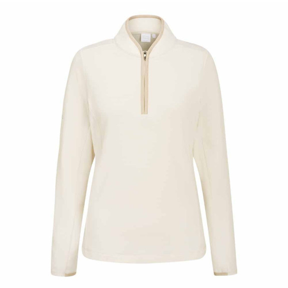 Polo manches longues Abigale Egret Femme