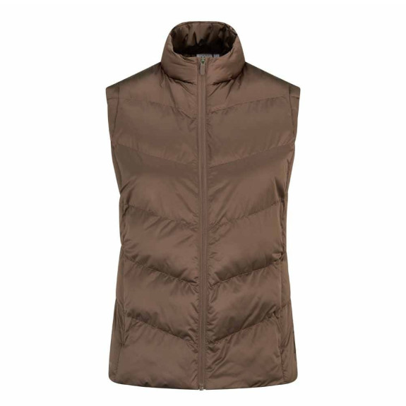 Veste sans manches Annalise Coffee Femme