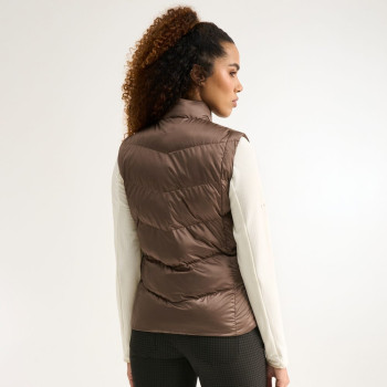 Veste sans manches Annalise Coffee Femme