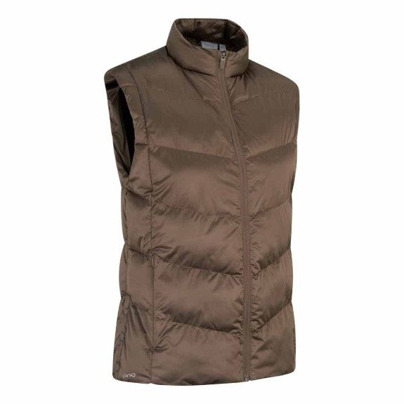 Veste sans manches Annalise Coffee Femme