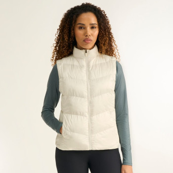 Veste sans manches Annalise Egret Femme