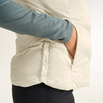 Veste sans manches Annalise Egret Femme