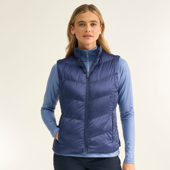 Veste sans manches Annalise Blue Indigo Femme