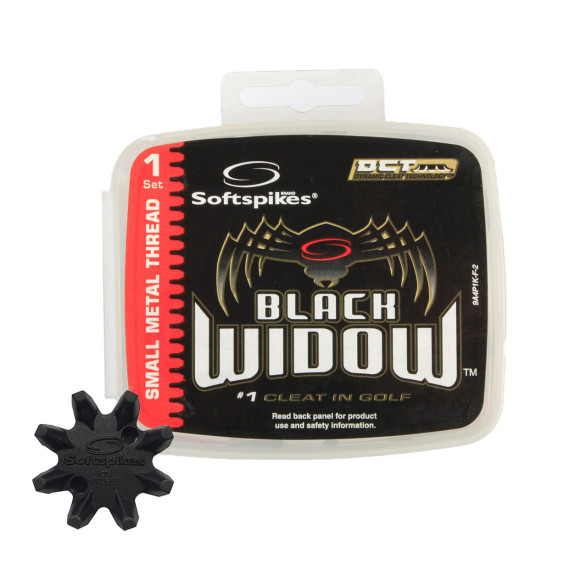 18 Crampons Black Widow "Fixation Metal 6mm"