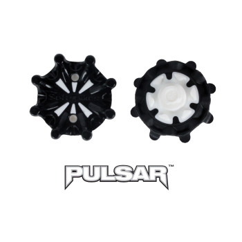 18 Crampons PULSAR "Fixation Fast Twist 3.0" (Noir et Blanc) 2