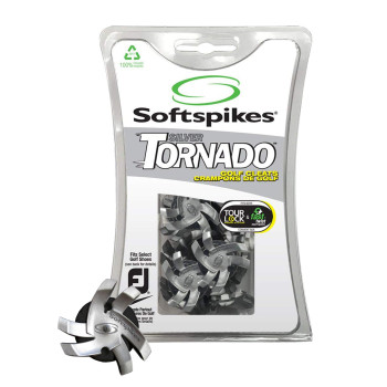 18 Crampons Silver TORNADO "Fixation Tour Lock/Fast Twist"